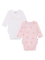 BOSS Kidswear bodys à logo imprimé (lot de deux) - Rose - thumbnail