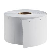 Hangetiket op rol 45x90mm blanko1000 rol