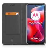 Stand Case voor Motorola Moto G24 | G04 | G24 Power Polygon Red