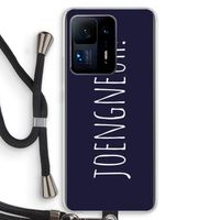Joengneuh!: Xiaomi Mi Mix 4 Transparant Hoesje met koord