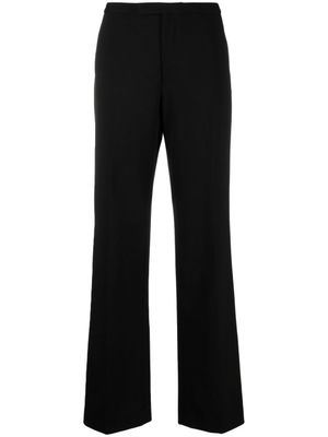 ASPESI pantalon évasé à design asymétrique - Noir
