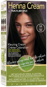 Naturtint Henna Cream 1.0 Zwart Semi-Permanente Kleuring