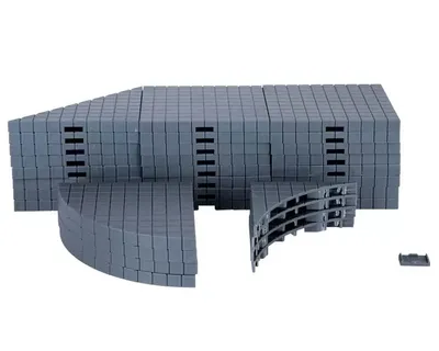 Plaza System Grey Variety 32 Pcs