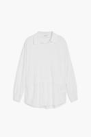 2-in-1 effect overhemd - WHITE - XL