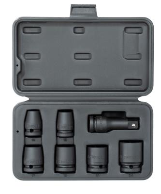 Gedore Slagmoer-Dopsleutelset | 1/2" | 10-24 MM | 7-Dlg - 3437426