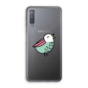 Birdy: Samsung Galaxy A7 (2018) Transparant Hoesje