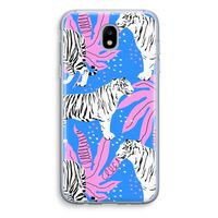Tijger: Samsung Galaxy J5 (2017) Transparant Hoesje
