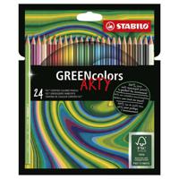 Stabilo GREENcolors Kleurpotloden ARTY, 24st. - thumbnail