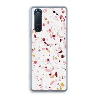 Terrazzo N°9: Sony Xperia 5 II Transparant Hoesje