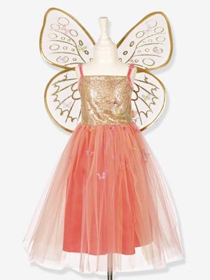 Joanna vermomming: jurk + vleugels SOUZA koraal