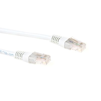 ACT IB8303 CAT6 U/UTP LSZH Patchkabel - Wit - 3 meter