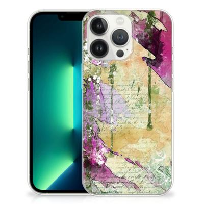 Smartphone hoesje iPhone 13 Pro Max Letter Painting