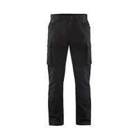 Blåkläder Service werkbroek stretch 14571830 | Zwart | Maat 62 - 7330509717806