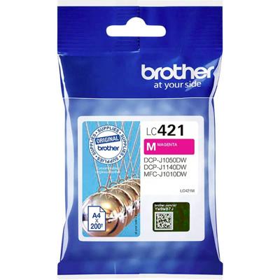 Brother Inktcartridge LC-421M Origineel Magenta LC-421 M