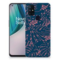 OnePlus Nord N10 5G TPU Case Palm Leaves - thumbnail