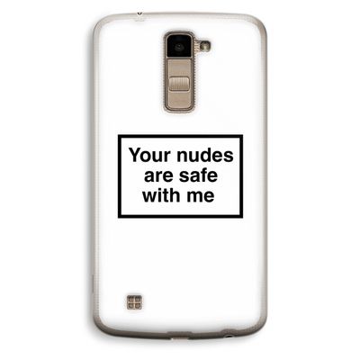 Safe with me: LG K10 (2016) Transparant Hoesje