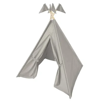 Tipi Tent Vlaggen - Fluweel in 4 kleuren