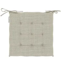 Stoelkussen senna 40x40x3cm zand