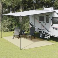 VidaXL Tenttapijt 6x3 m crèmekleurig
