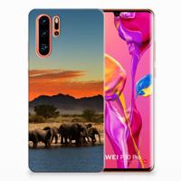 Huawei P30 Pro | TPU Hoesje | Olifanten