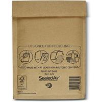 Mail Lite luchtkussenenveloppen, goud, C/0, 150 x 210 mm, doos van 200 stuks