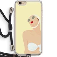 Summer: iPhone 6 PLUS / 6S PLUS Transparant Hoesje met koord