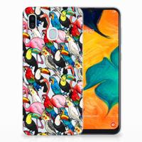 Samsung Galaxy A30 | TPU Hoesje | Birds