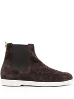 Moorer bottines en daim - Marron