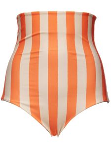 La DoubleJ bas de bikini à taille haute - Orange