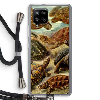 Haeckel Chelonia: Samsung Galaxy A42 5G Transparant Hoesje met koord
