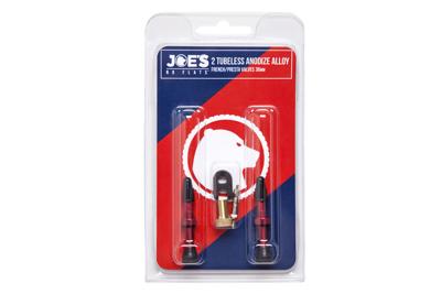 Joe's No-flats Ventiel Set 36mm Presta - Rood