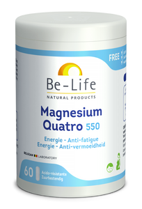 Be-Life Magnesium Quatro 550 Capsules