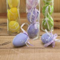 Bonbon doosjes - Chocolade doosje - Eitjes aan koord - 12 stuks