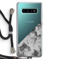 Onweer: Samsung Galaxy S10 Plus Transparant Hoesje met koord - thumbnail