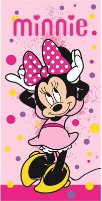 Minnie Mouse strandlaken Strik 70 x 140 cm Roze Minnie Mouse strandlaken Strik 70 x 140 cm Roze