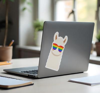 Lgtb lama laptop sticker