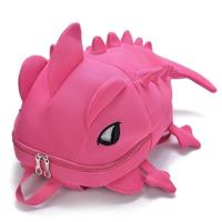 3D dieren rugzak dinosaurus vorm cartoon school tassen tiener schooltas (roze)