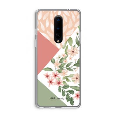 Sweet heaven geometrics: OnePlus 8 Transparant Hoesje