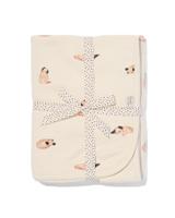 HEMA Wiegdeken 75x100 wafel hond