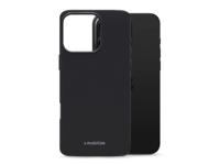 Mobilize Mobilize Rubber Gelly Case Apple iPhone 16 Pro Matt Black