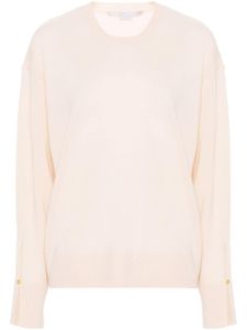 Stella McCartney crew-neck long-sleeve jumper - Rose