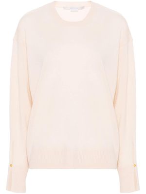 Stella McCartney pull à col rond - Rose