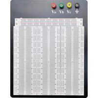 TRU COMPONENTS 0165-40-1-32032 Breadboard Totaal aantal polen 2700 (l x b x h) 186.2 x 171.6 x 8.4 mm 1 stuk(s)