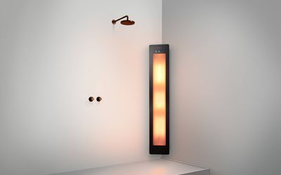 Sunshower One L opbouw hoek met infrarood black