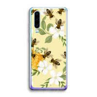 No flowers without bees: Huawei P30 Transparant Hoesje