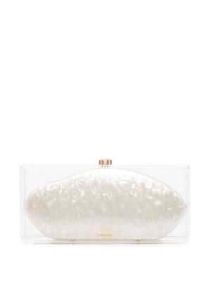 Cult Gaia pochette Annika à design transparent - Tons neutres