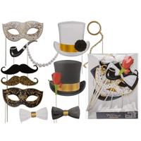 Foto prop set Glamour Party 24 stuks