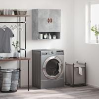 Wandkast 60x31x70 cm bewerkt hout betongrijs