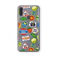 Fruitsticker: Samsung Galaxy A11 Transparant Hoesje