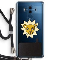 Kleine leeuw: Huawei Mate 10 Pro Transparant Hoesje met koord